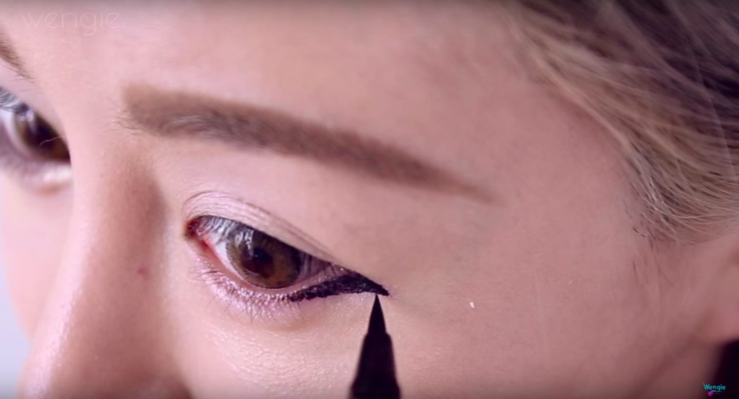 Puppy Dog Eyeliner Step By Step Tutorial With Large Images + Video