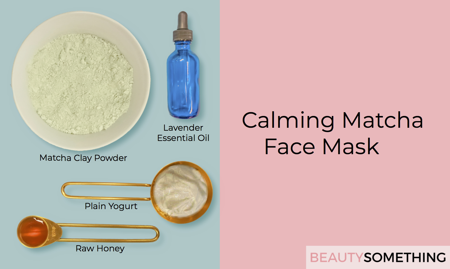 matcha green tea calming face mask recipe