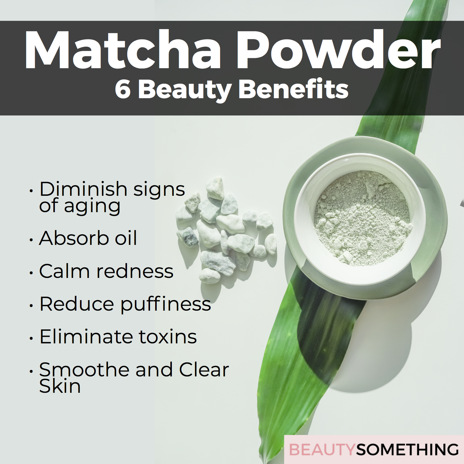 matcha powder - 6 beauty benefits